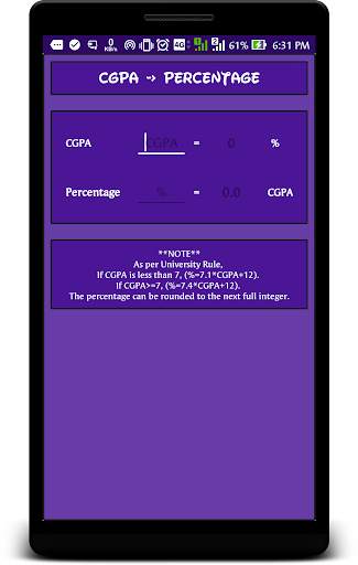 CGPA, SGPA, Percentage Calculator Pro screenshot 3