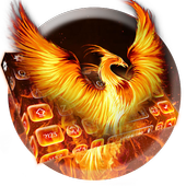 Flame Phoenix Keyboard Theme icon