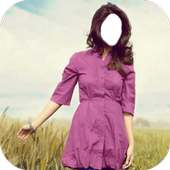 Beautiful Girl Jeans Style Photo Frames on 9Apps