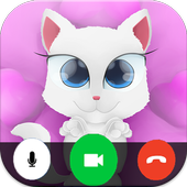Call Simulator For Talk Angela icon