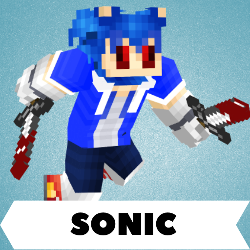 Skin Sonic For Minecraft Pocket Edition icon