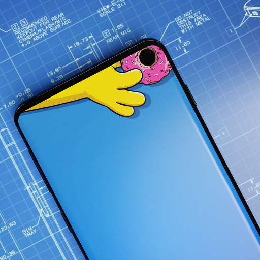 S10  Hole Punch Wallpapers icon