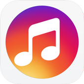 Music player &amp; video player HD icon