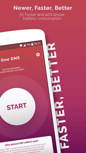 One DNS - Faster, Private Internet & Unblock Sites screenshot 2