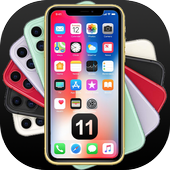 Phone 11 Launcher, OS 13 iLauncher أيقونة