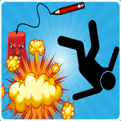 Stick man Return icon