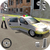 Taxi Driving Game - City Taxi Driver Simulator 3D icon