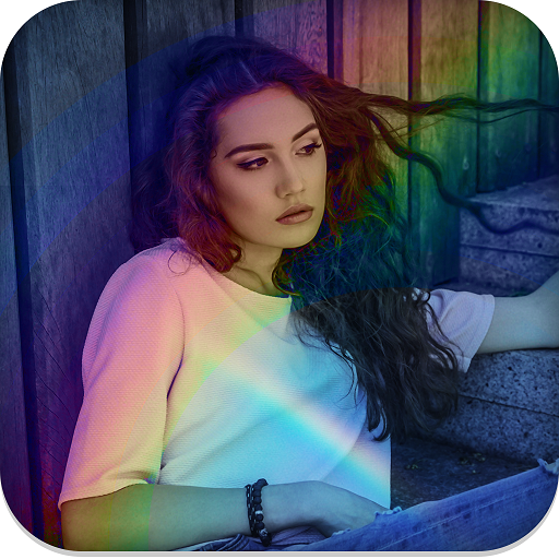 Rainbow Camera Effect Photo icon