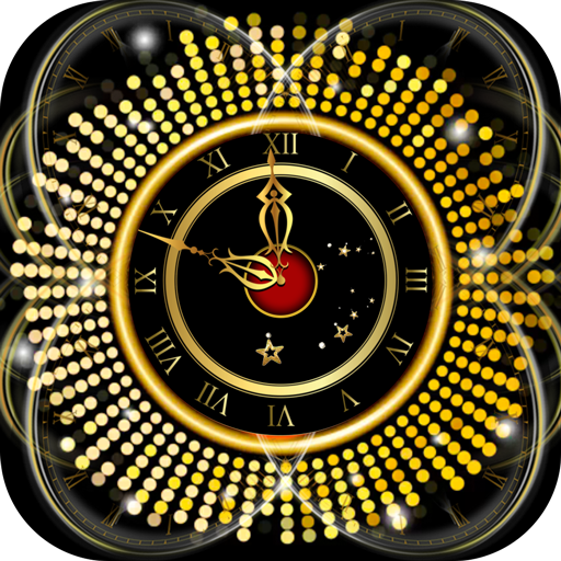 Gold Clock Wallpaper icon