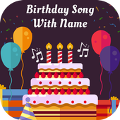 Birthday Song with Name icon