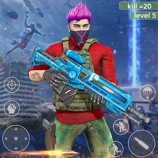 Gun Game Fire Battleground 3D icon