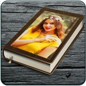 Book photo editor : Book photo frame icon