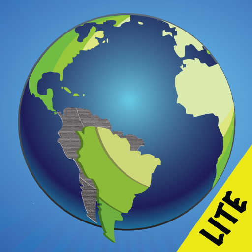 Learn geography puzzle game icon