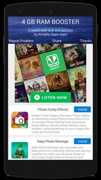 4GB RAM Booster screenshot 4