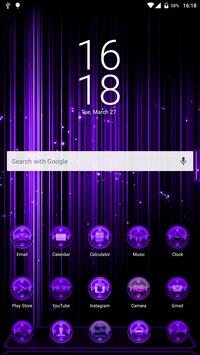 Next Launcher 3D PUrings Theme screenshot 2