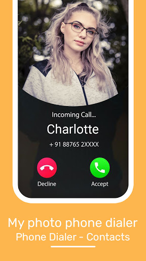 My photo phone dialer - Phone Dialer - Contacts screenshot 2