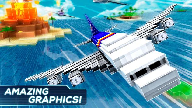 Mine Passengers: Plane Simulator - Aircraft Game screenshot 8