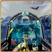 F18vF22 Air Jet Fighter Warfare Strike Attack Sim icon