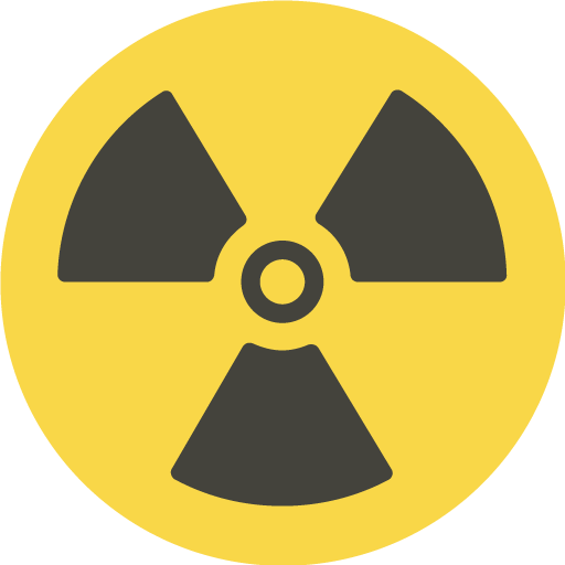 Dosimeter simulator, Geiger counter prank icon