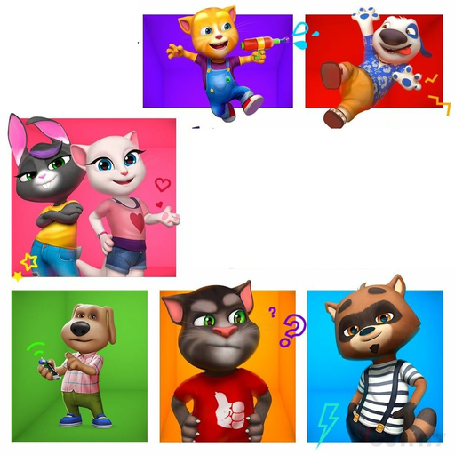 Talking Tom with friends Season 5 icon