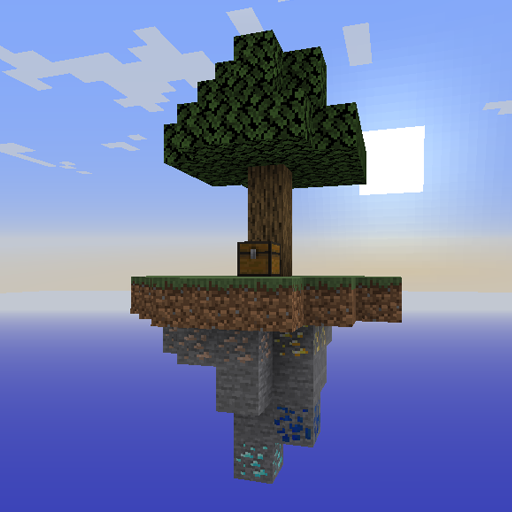 Skyblock для minecraft иконка