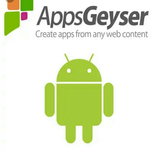 Apps geyser free app creator icon