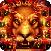 Fire lion Keyboard icon