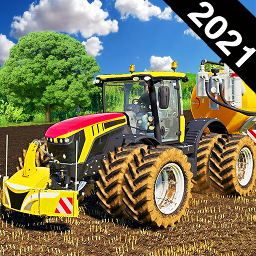 Drive Cargo Tractor Trolley Farming Game 2020 icon