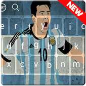 New Messi Keyboard 2018