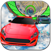 Reckless Crazy Sky Car Racing Simulator 2017 icon