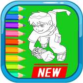 Coloring Ben 10 Book