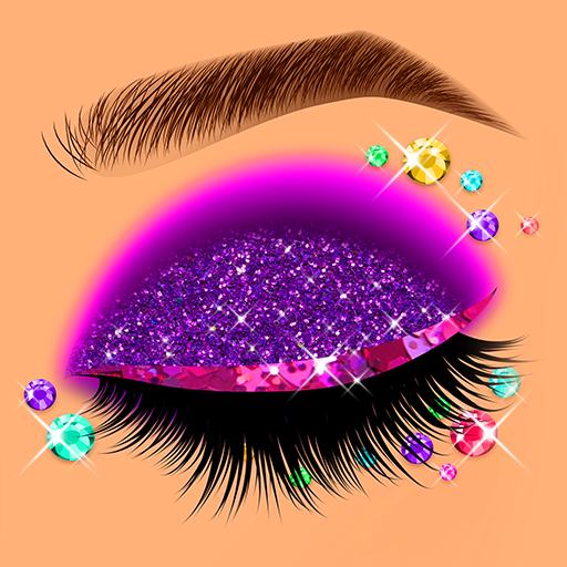 Eye makeup for girls icon