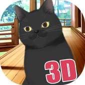 Black cat live wallpaper on 9Apps