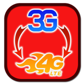 تحويل 3G الى 4G أيقونة