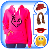 Women Sweatshirt Photo Maker icon