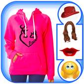 Women Sweatshirt Photo Maker