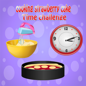 strawberry cake maker - cooking games icon