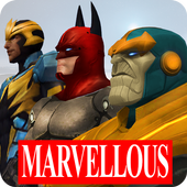 Superheroes Robot Infinity Earth War icon