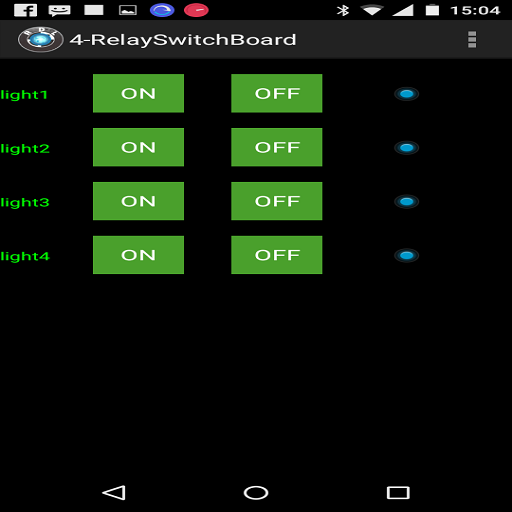 4 Relay Bluetooth Switch New आइकन