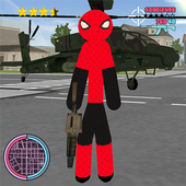 Amazing Spider Stickman Rope Hero Gangstar Crime icon