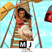 Princess Moa : Jungle Dash 3D Run icon