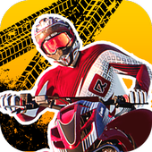 Quad moto bike stunt icon