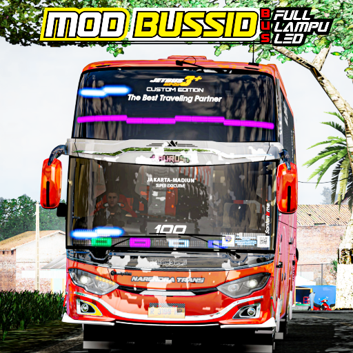 Mod Bussid Bus Full Lampu LED icon