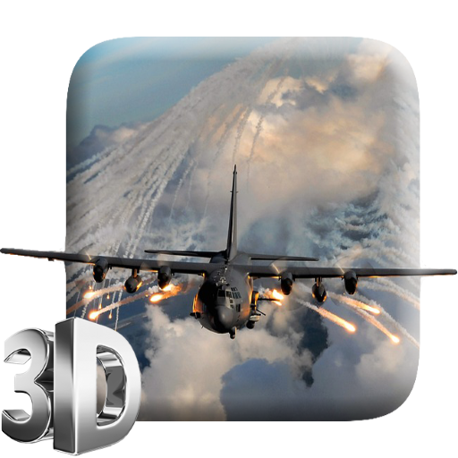 Aircraft 3D Live Wallpaper أيقونة