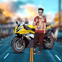 Racing Moto Photo Suit on 9Apps