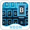 Fancy Neon Keyboard - Blue Light key icon