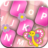 Love Pink Keyboard Themes icon