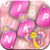 Love Pink Keyboard Themes