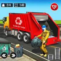 Real Garbage Truck: Trash Cleaner Driving Games