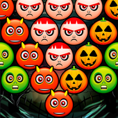 Atirar as bolas Halloween icon